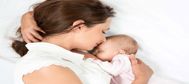 breast feeding affects your child's oral health