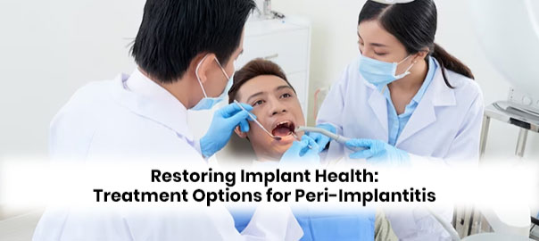 Management of peri-implantitis