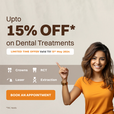 15% off on Dental Treatment at Clove Dental